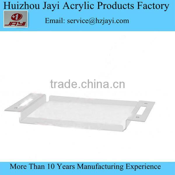 Alibaba acrylic Diamond_upscale_tray_/plastic dry fruit decoration tray ,clear