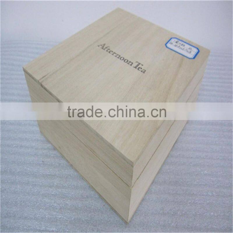 high quality engraved wooden gift boxs for playing cards
