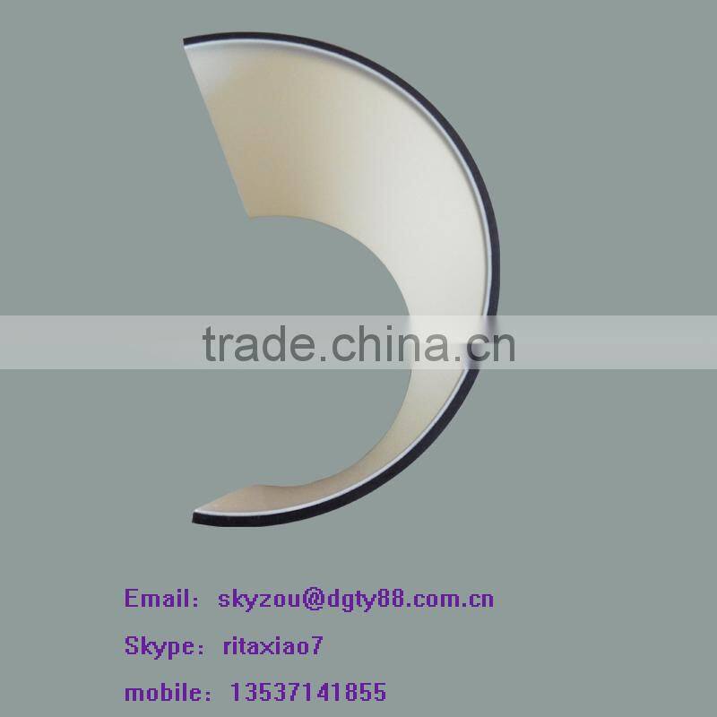 accept custom vacuum forming hips plastic material casing