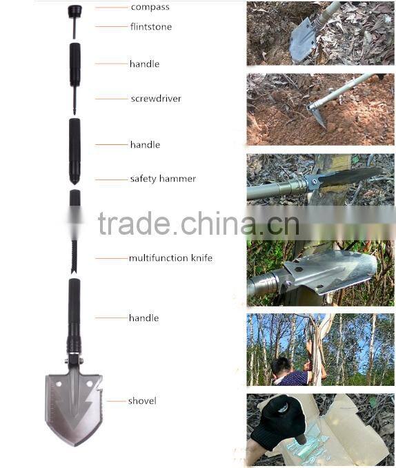 New type folding Tibetan mastiff shovel