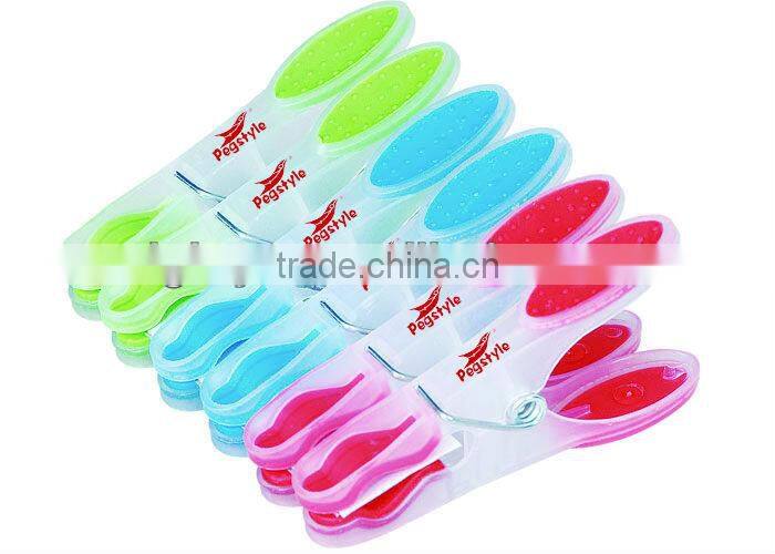 plastic clips custom logo peg