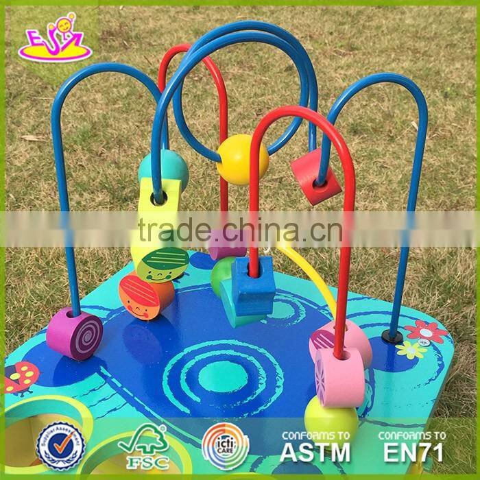 2017 New fashion 5 in 1 baby wooden activity cube toddlers best design wooden activity cube kids wooden activity cube W11B088