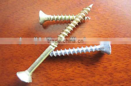Yellow Drywall Screws, Zinc Chipboard Screws In Guangzhou
