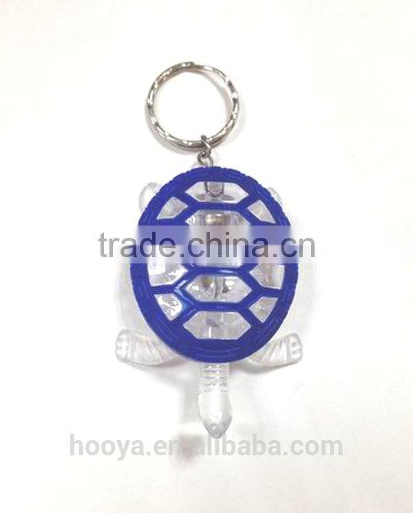 12pcs Tortoise Shape LED Light Key Chains