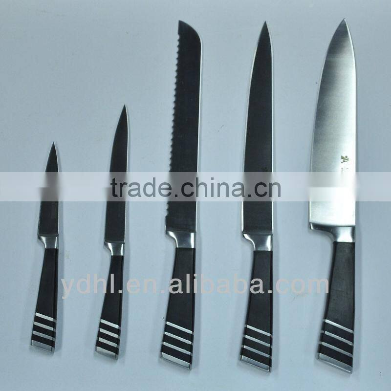 Stainless steel kitchen knife set