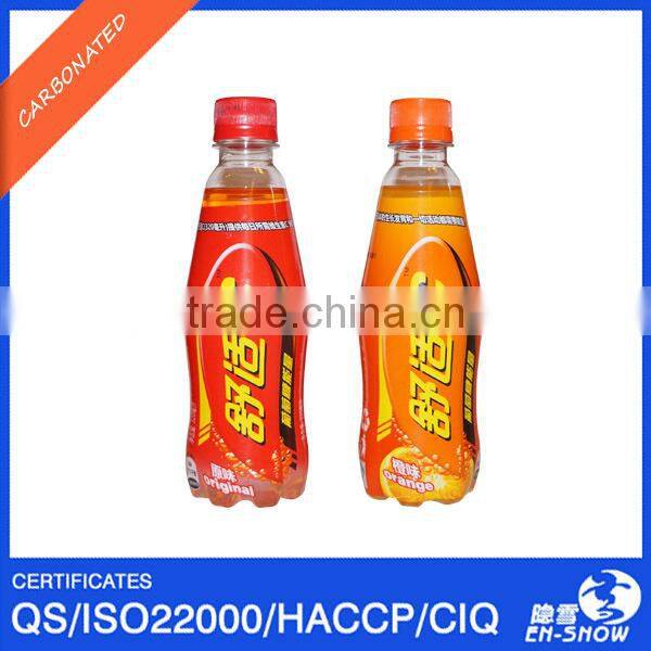 Soda Drink with Peach Flavor