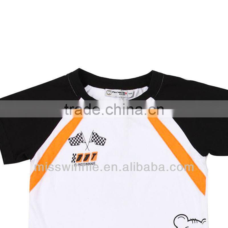 custom-made summer wear boy's T-shirt