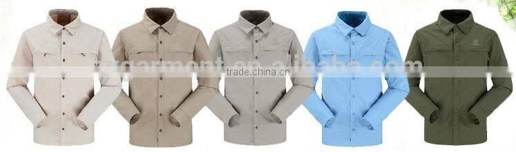 2017 High Quality Breathable Quick dry Hot Selling Anti UV Fishing Shirts