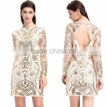 Woman Skater Stitching Sample Design Short Sleeve Dress