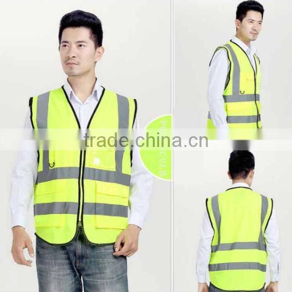 CY Reflective Vest Safety High Visibility Belt Children Clothing Vest EN471 High Reflective Safety Vest