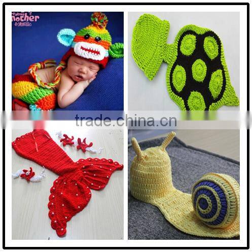 crochet newborn baby photography props wholesale newborn clothing set