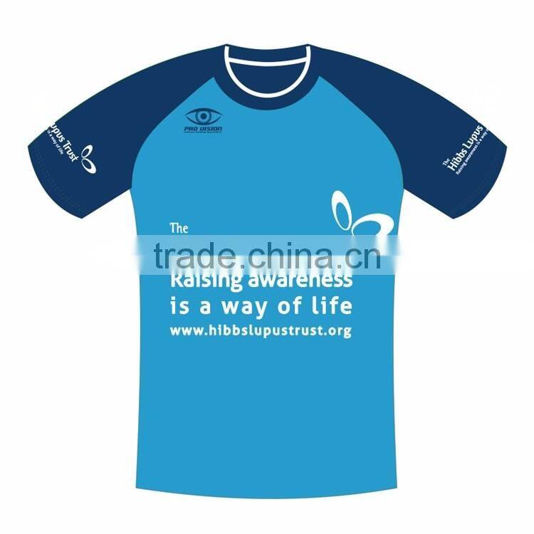 Custom more breathable dry fit fashion running shirts