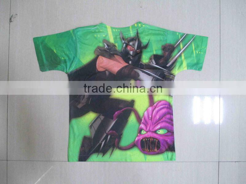 Hot sale !!! fashion 120grams full sublimation t shirt printing images