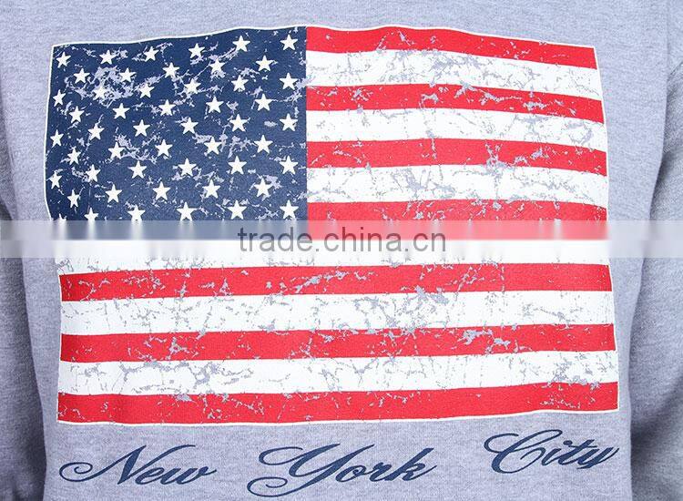 OEM Men Printed Pullover Hoodies factory direct