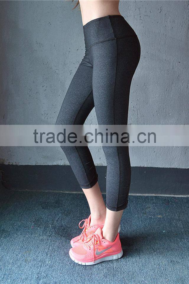 Women Tight Yoga Pants with zipper
