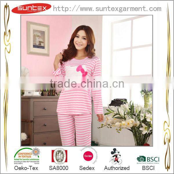 Made In China Long Sleeve Women's Dresses Fashion Ladies Sexy Asian Sleepwear