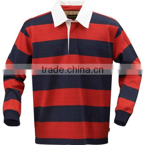 2013 Hot Sale Striped Rugby Shirts