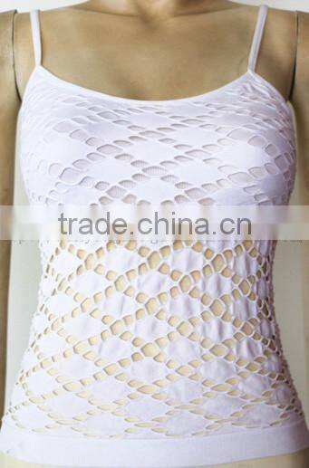 Factory provide sealess hot sexy boob tube top