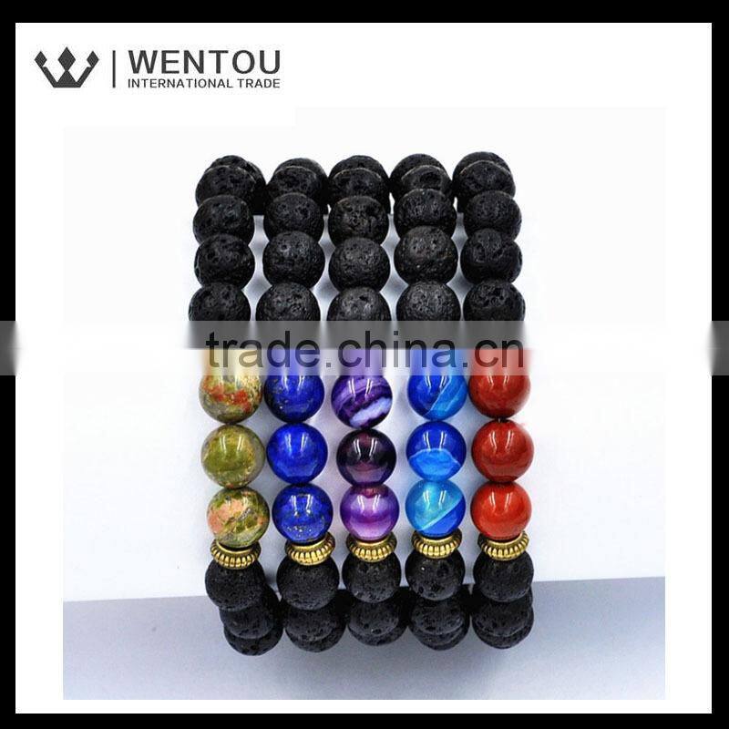 New designs Hot sale Lava Beads Bracelet