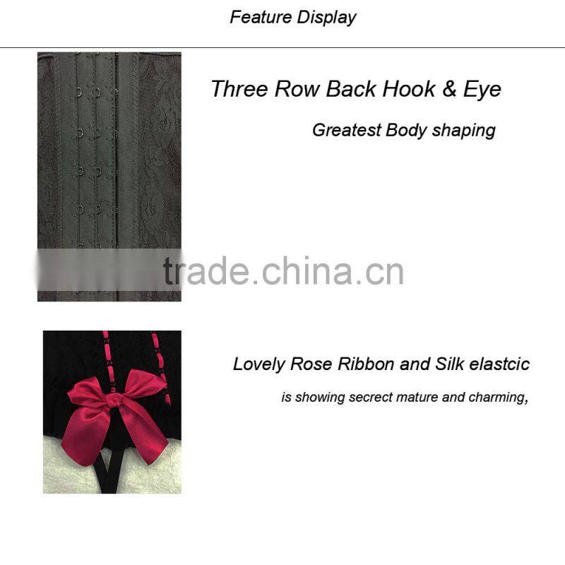 High quatily lovely pink rose ribbon sexy lingerie babydoll with sexy g-string