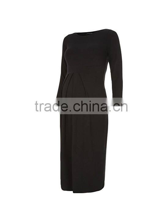 Latest stretch maternity loose designs dress for pregnant women