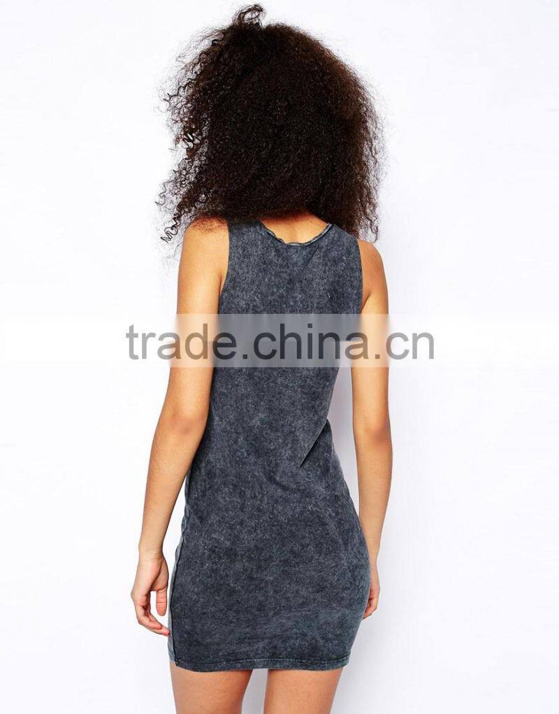 Mini Bodycon Dress with MTV Print