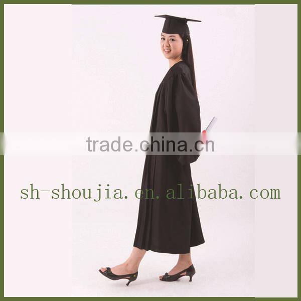 black graduation gowns, graduation robes, phd dotorate gowns
