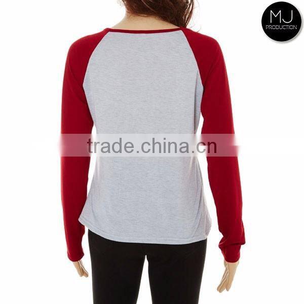 FACTORY wholesale christmas raglan shirts