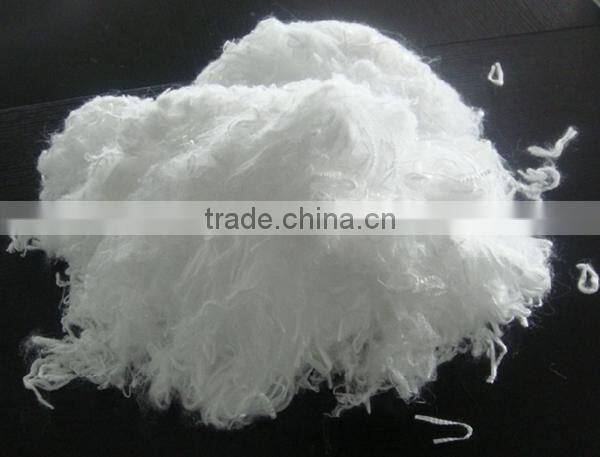 3D PTFE white staple fiber