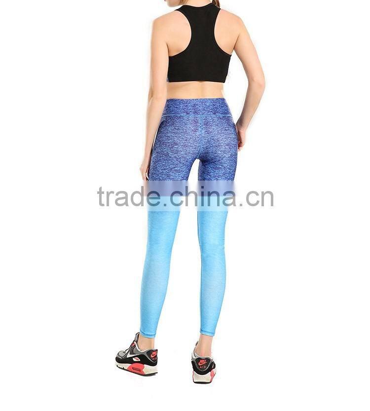 Women's Sports Gym Running Yoga Pants Leggings Bra Set