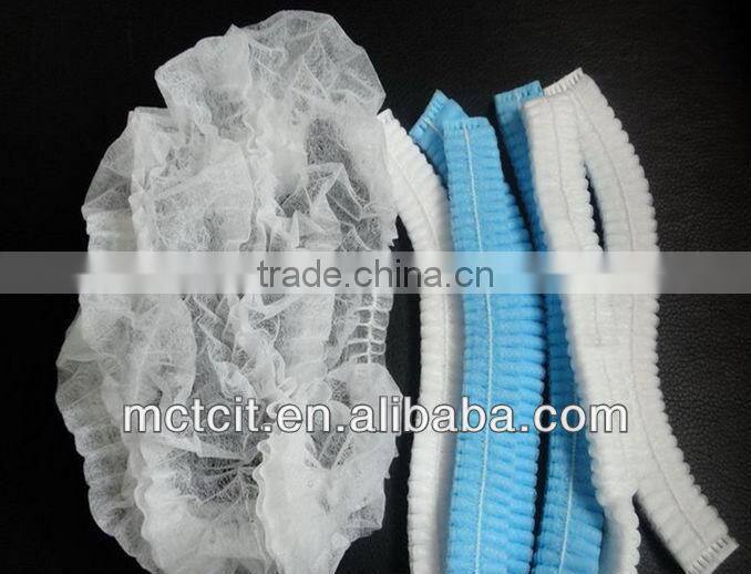 China industry processing daily use disposable mob cap/clip cap