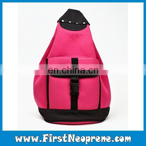 Black Promotional Gift Boys Neoprene Backpack