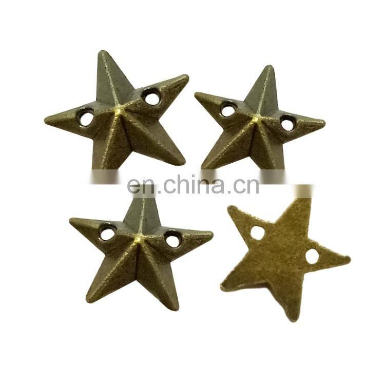 12mm Star shape metal rivets, metal rivets for jeans
