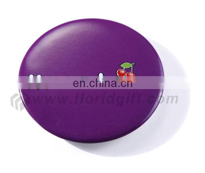 OEM tin bottle opener fridge magnet , round shaped 58mm size Magnetic bottle opener