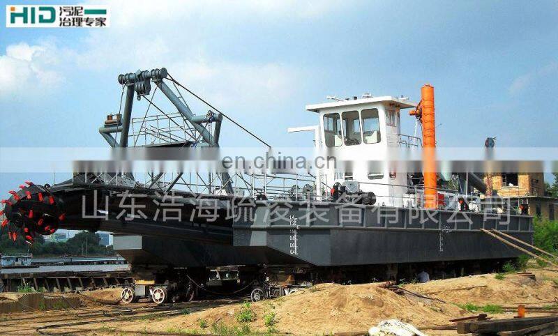 sea port cutter suction dredger 14 inch mini sand suction dredger HID-4518P for sale