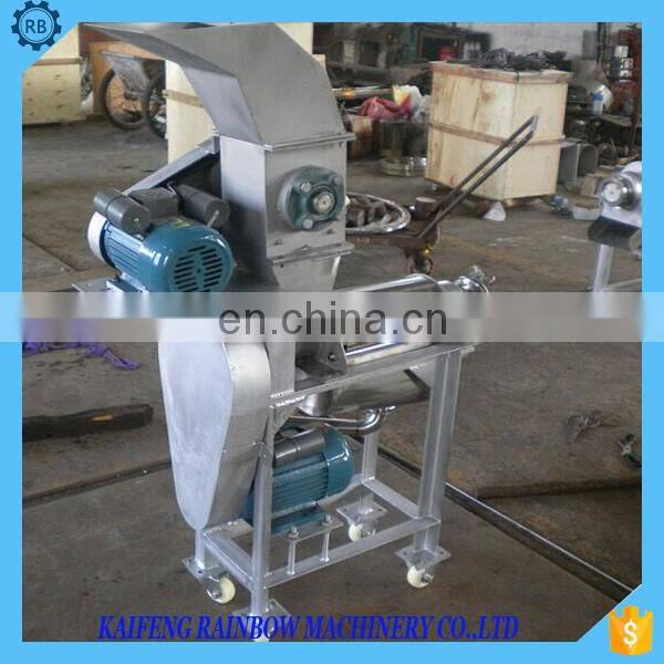 High Efficiency Spiral Fruit Juice Extractor/Spiral Juicing Machine For Fruit