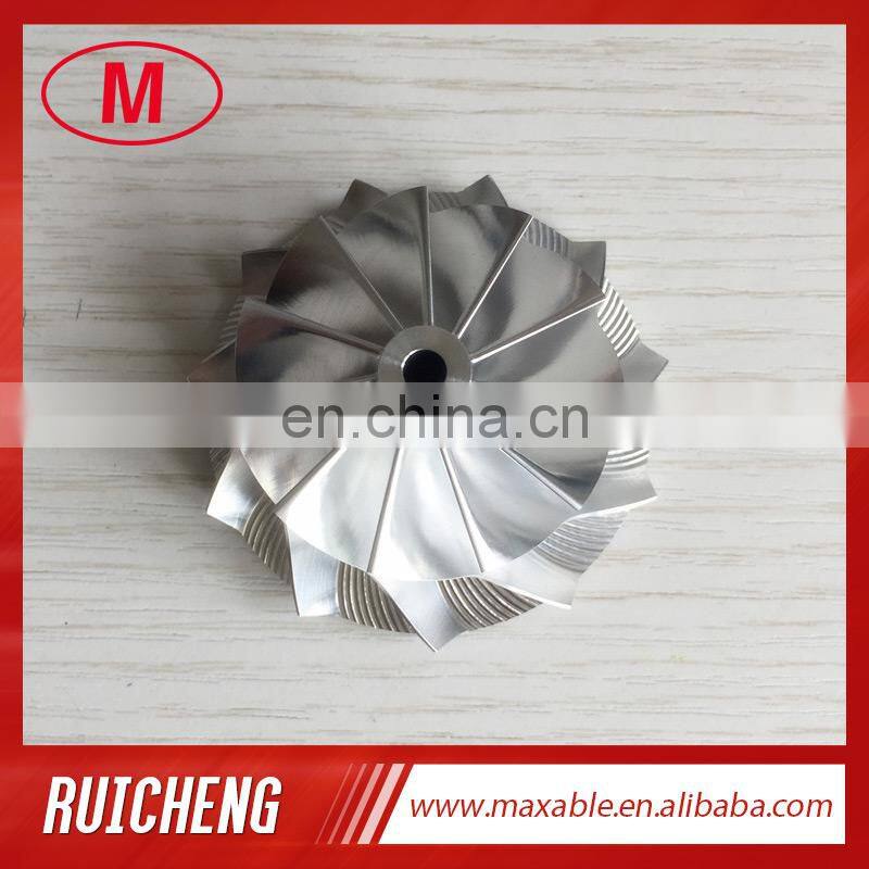K04 43.03/56.08mm 5306-123-2007 11+0 blades performance milling/aluminum 2618/Billet compressor wheel