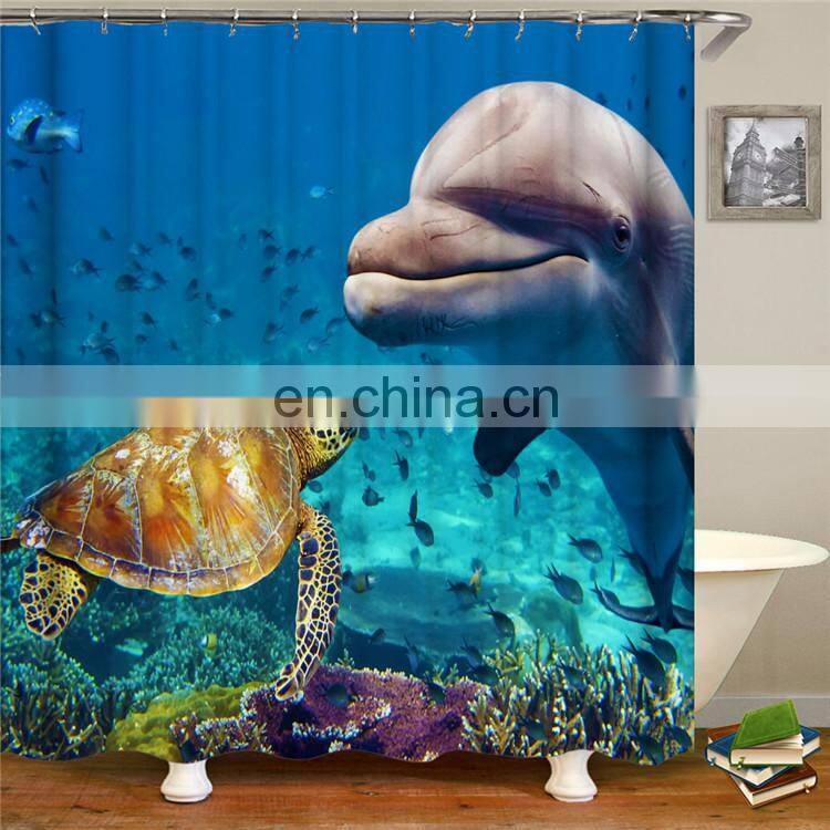 Howdy Hoot Washable Print Shower Curtains for Kids