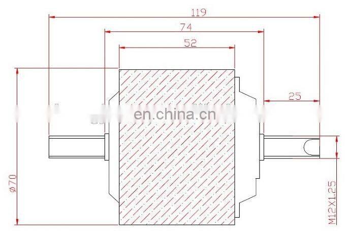 3 Inch Skateboard Motor Can Support Remote Controller