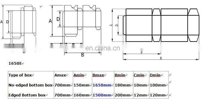 Automatic pre-folder and lock bottom paperboard and corrugated box folding gluing machine