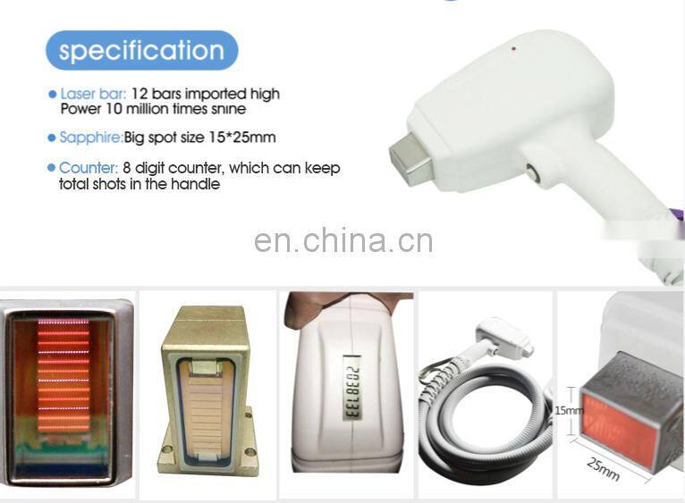 2020 New Hair Removal Soprano Titanium Laser 1200W 755 808 1064 Alma Titanium Laser Soprano