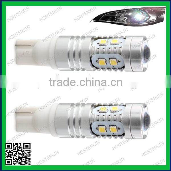 10 SMD 2323 White 10 LED Car Wedge Side Light Bulb Lamp