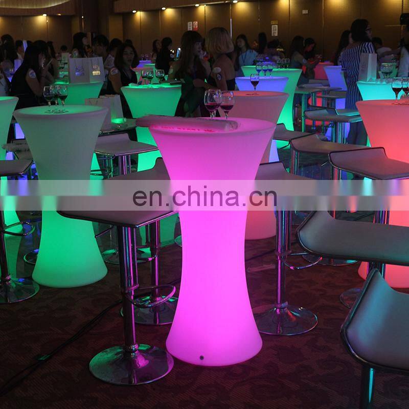 Wholesale Xiamen nightclub led furniture led cocktail table