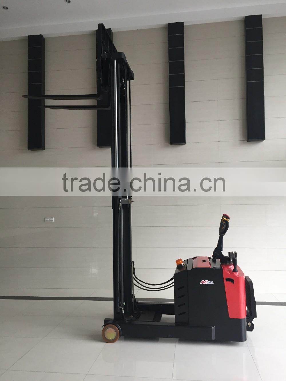 electric operated reach truck forklift