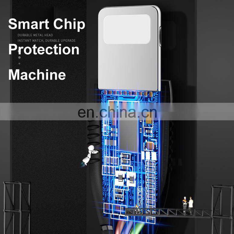 Promotional Gift USB Charge Phone Cable 3.5A Fast Charging Data Cable with Smart Indicator