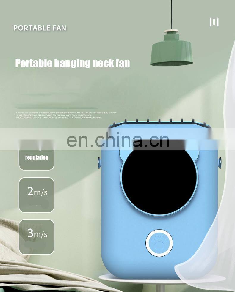 2021 Good quality and NEW style Plastic Portable Rechargeable USB Charging with Battery for Home Mini USB Fans