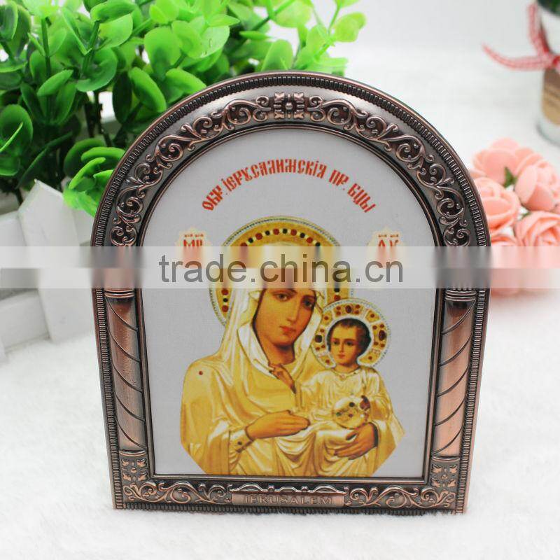 Virgin Mary Metal Icon