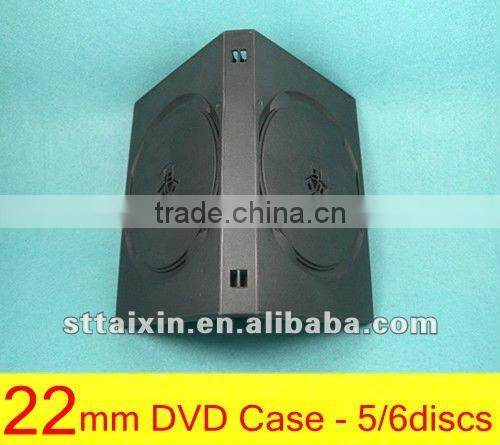 22mm multiple cd case for 5/6 discs
