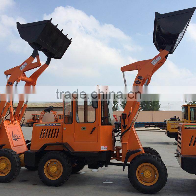 ZL08 mini wheelloaders with wheel loader quick hitch