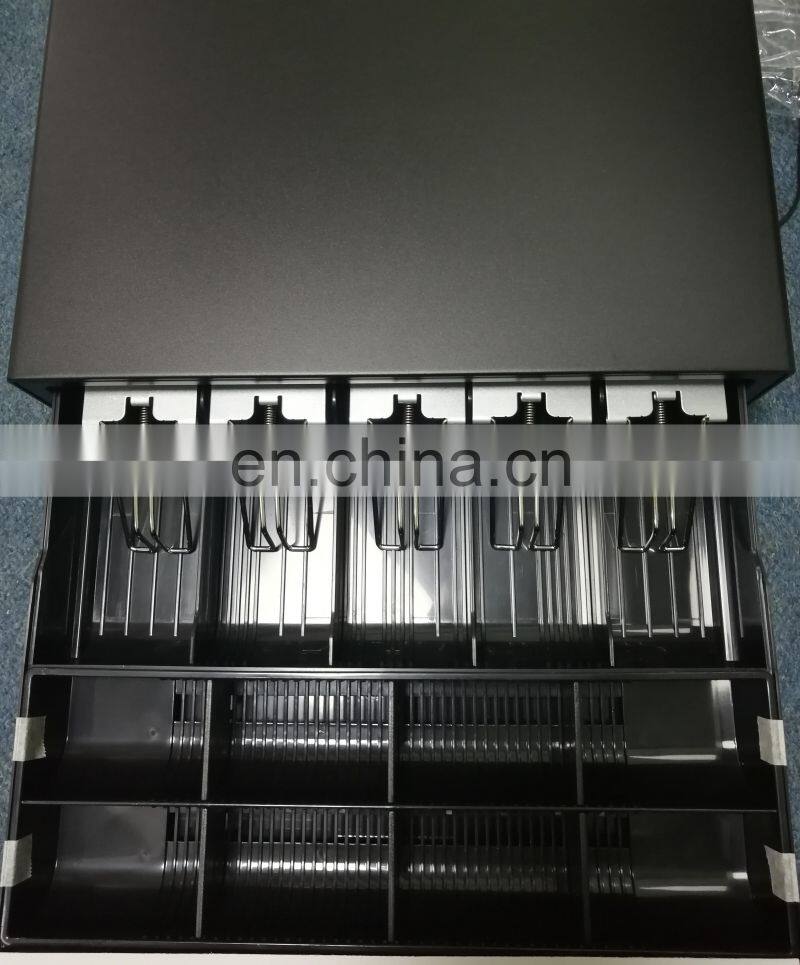 Mini Smart Electronic RJ11 till box With 5 Bill Trays and 8 Coin Trays Cash Drawer Cash Holder